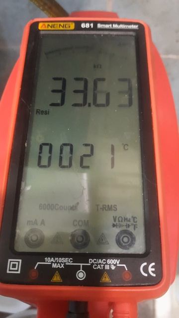 Индикатор температуры LSD HMJD-S020B (дисплей) проточного газового водонагревателя, газовой колонки