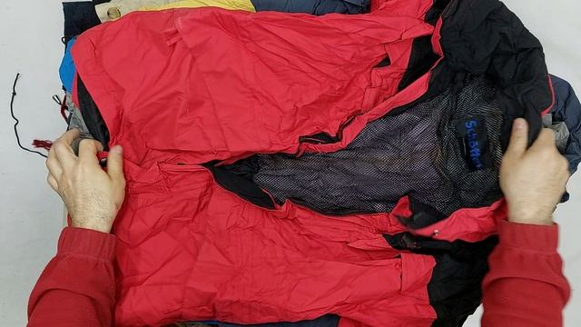 Ветровки мужские  секонд оптом 22 пак