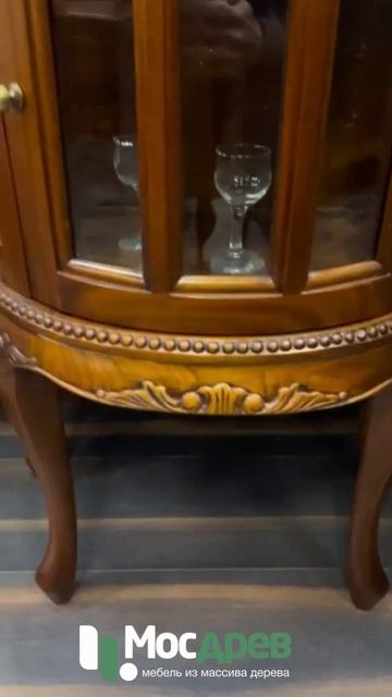 Стол сервировочный консольного типа МИГ300 из массива от фабрики Satin Furniture Индонезия