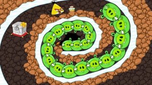 🌀Встречаем Angry Birds на СПИРАЛИ! Ловим Ящик!