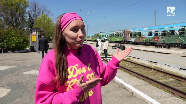 Туристический поезд «Жемчужина Кавказа» прибыл в Карачаево-Черкесию
