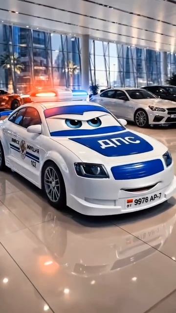 Инерционный автомобиль ДПС Минск