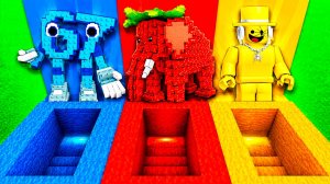 ВЫБЕРИ ПРАВИЛЬНЫЕ ПОДВАЛЫ БРЕЙНРОТОВ СИКС СЕВЕН, STRAWBERRY ELEPHANT, СЭММИ ИЗ РОБЛОКС В МАЙНКРАФТЕ