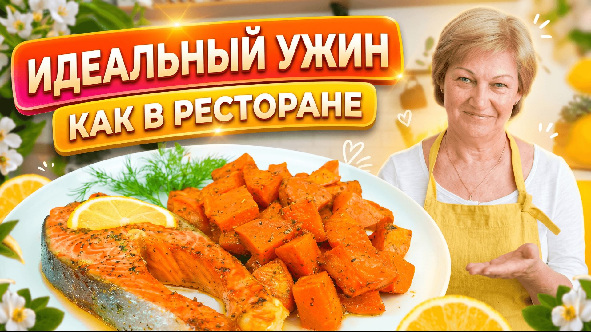 Так батат с красной рыбой вы ещё не готовили! Простой рецепт в духовке