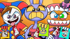 ЦИФРОВОЙ ЦИРК - ВОССТАНИЕ МСТИТЕЛЕЙ!   Digital Circus   Фан-Анимации на русском