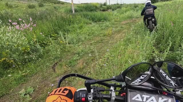 Покатались с друзьями на эндуро✌️😎