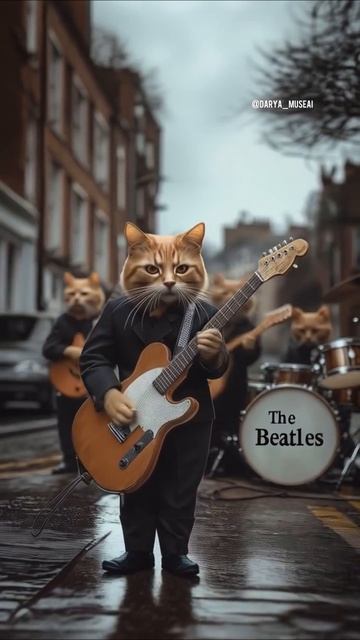 Коты The Beatles