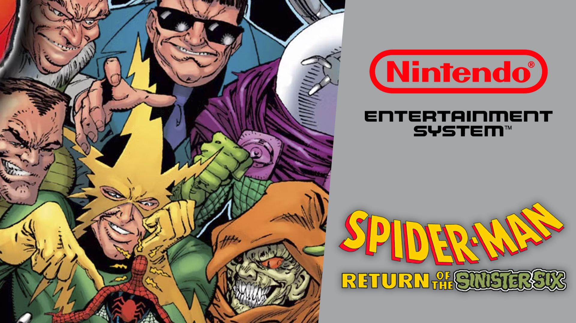 Spider-Man Return of the Sinister Six NES