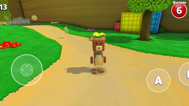 Артём играет в super bear adventure