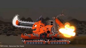 THE EVOLUTION OF THE TRAIN MISSILE LAUNCH UPGRADE NUCLEAR - Cartoons about tank