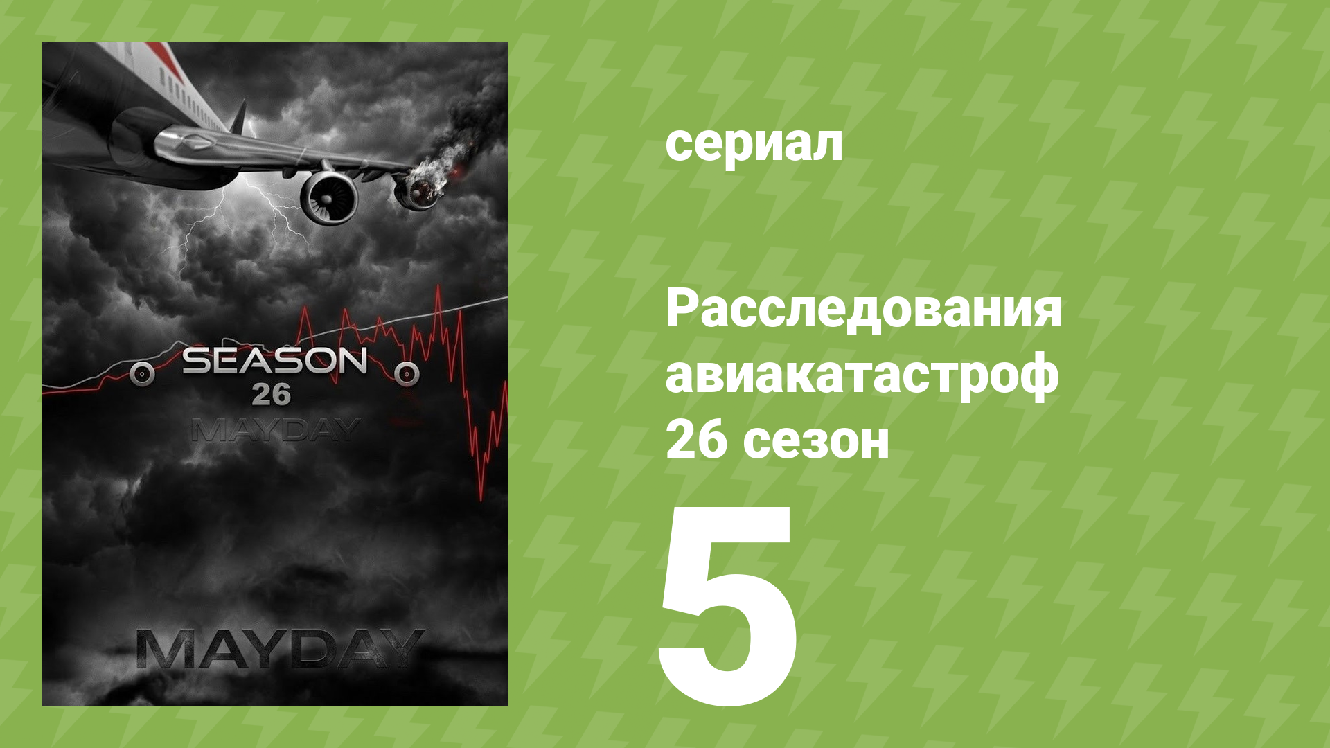 Расследования авиакатастроф 26 сезон 5 серия (документальный сериал, 2026) смотреть онлайн