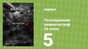 Расследования авиакатастроф 26 сезон 5 серия (документальный сериал, 2026)