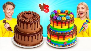Укрась Торт Челлендж # Смешные Челленджи с Едой от Bubba DO Challenge