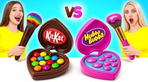 Жевательная Резинка vs Шоколадная Еда Челлендж # Битвы с Едой от Bubba DO Challenge
