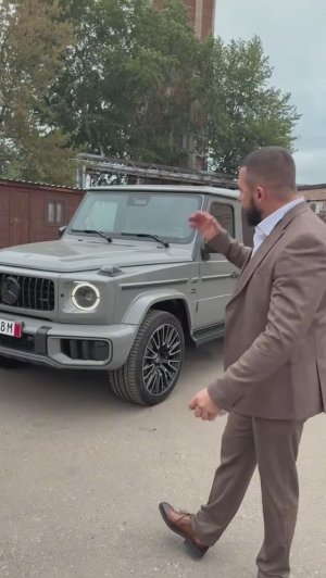 Mercedes-Benz  G63 classic gray 2025 г.