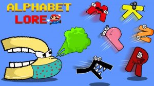 Alphabet Lore ПЕРДЯТ! Чиним Буквы 5 💨