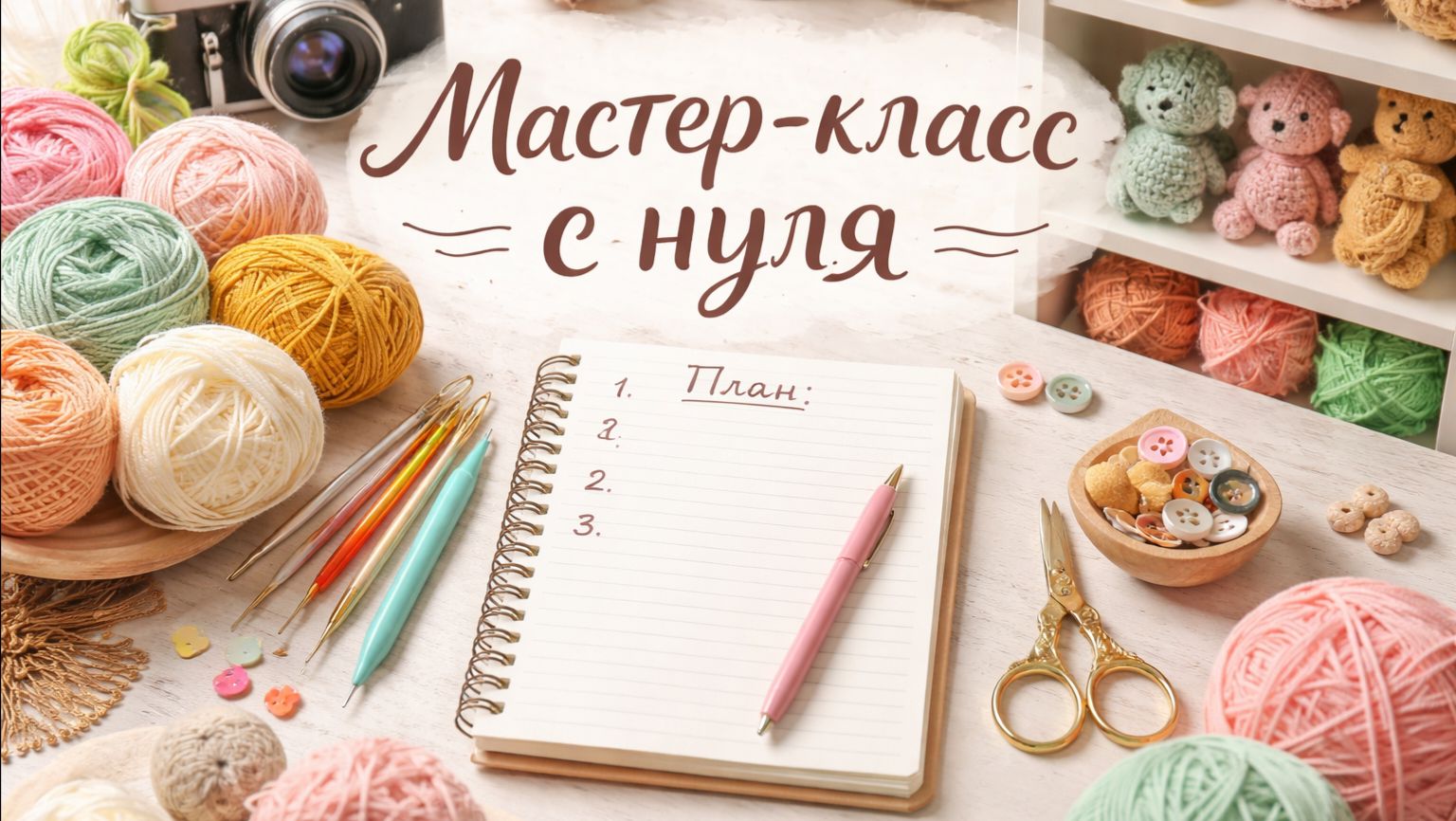 "Мастер-класс с нуля' (цикл видео по созданию МК)