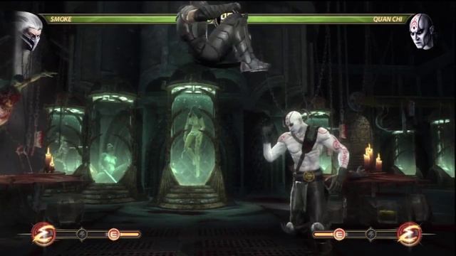 Mortal Kombat 9 Ladder Smoke (Story) Easy