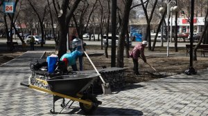 Сквер предпринимателей в Абакане обретает свою индивидуальность: территорию готовят к озеленению