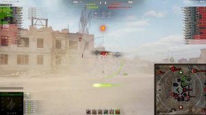 T110E5 — Статист на старике занялся зачисткой города!