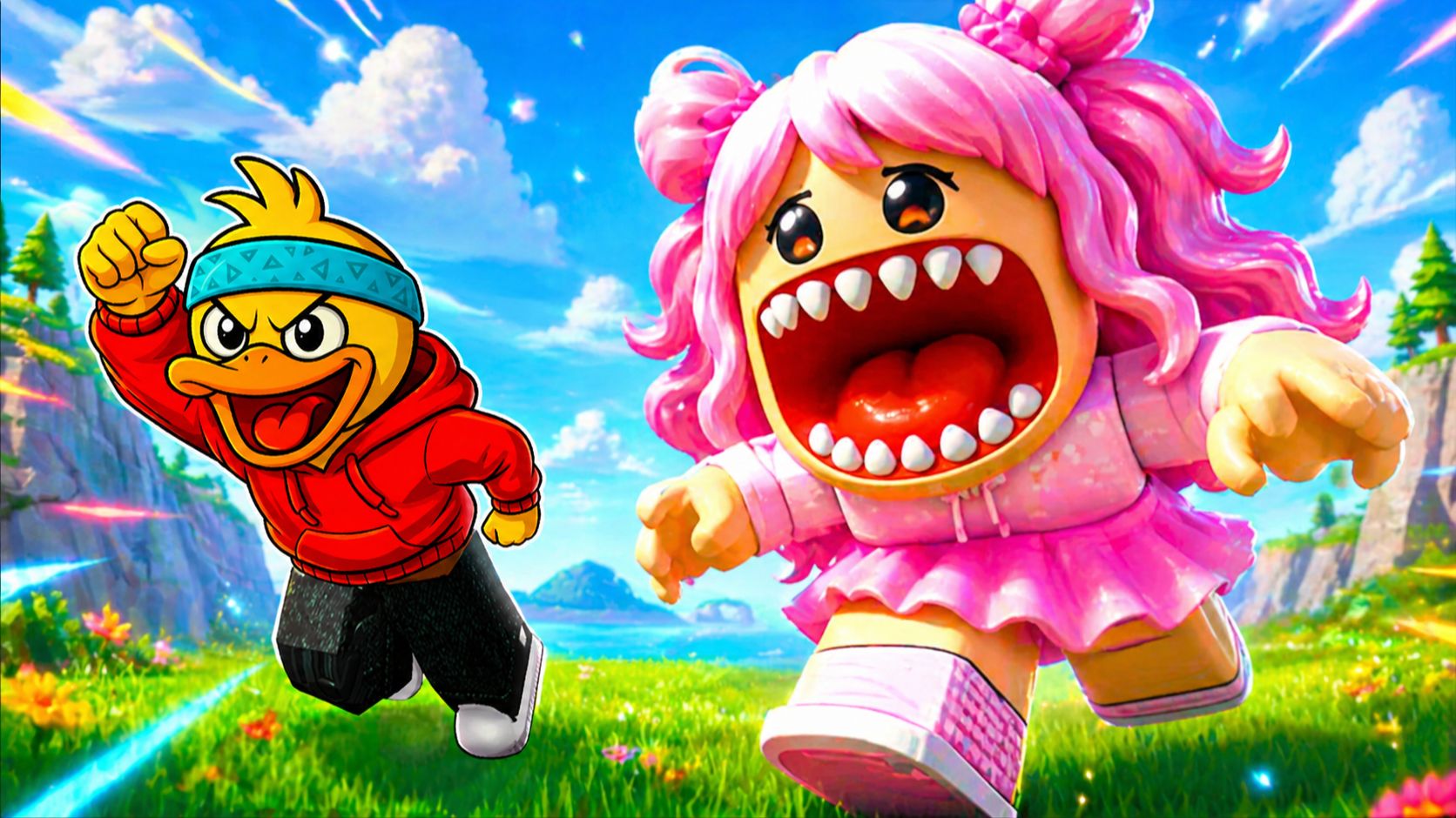 СЪЕШЬ ВСЕХ СВОИХ ДРУЗЕЙ В ROBLOX! 🍔EAT A FRIEND🍔