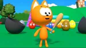 🐱 Учим цвета и цифры с Котэ! Самый большой сборник 🎨 Игры и мультфильмы для детей малышей