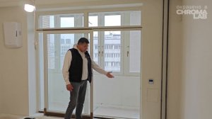 Большой обзор объекта остекленного нашим партнёром в Москве компанией «Фенстер пласт»