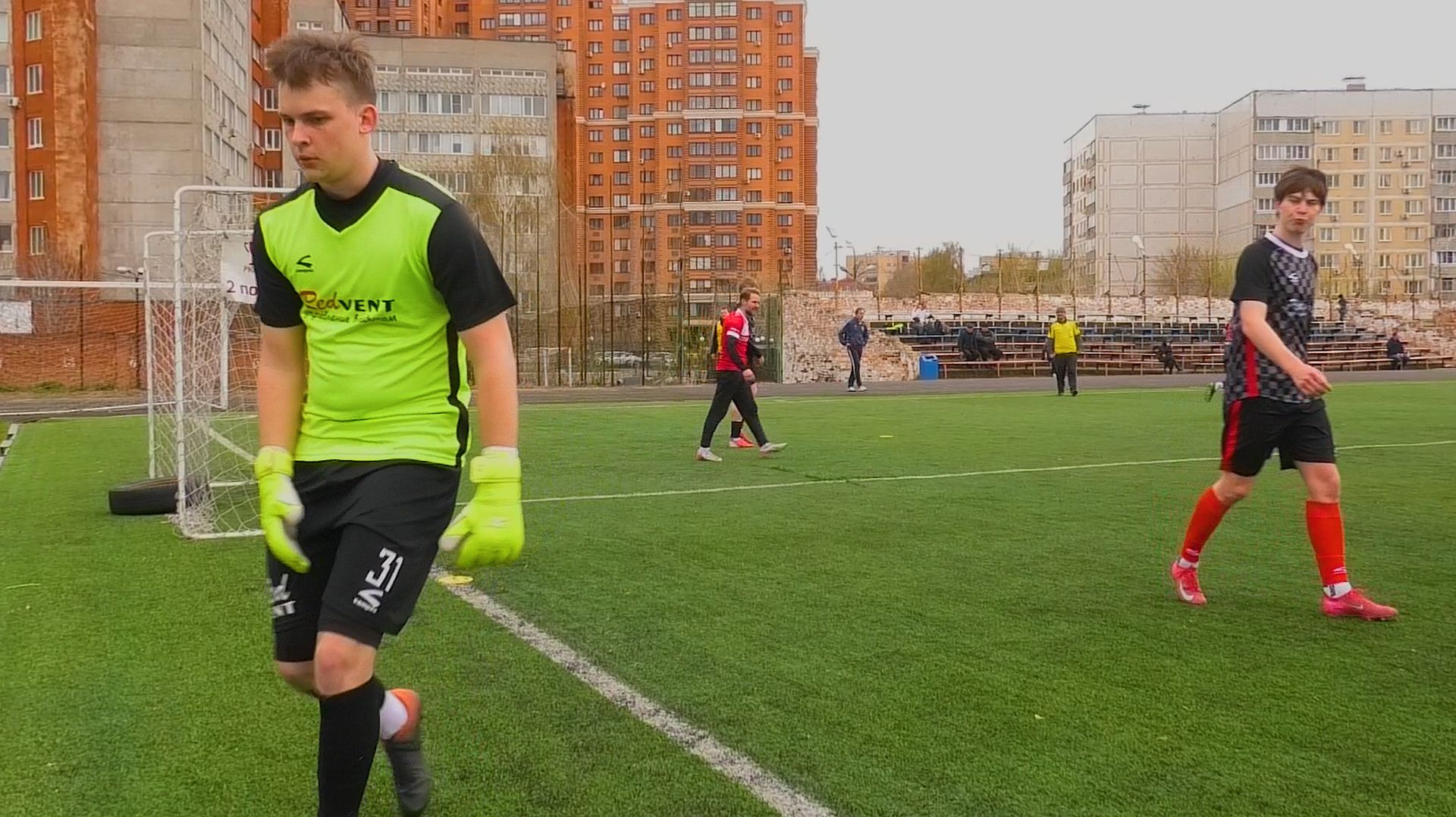 Иван Крылов в матче Спецкомплект-RedVent