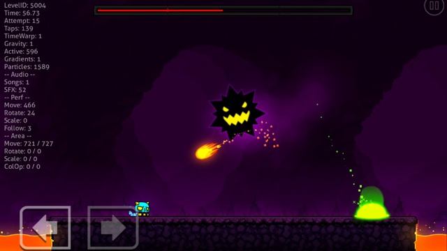 пытаюсь пройти босса в Geometry Dash смотреть онлайн