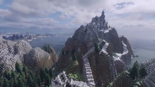 Terraforming my entire Vanilla Minecraft World Part 1 - Icelands of Dripith