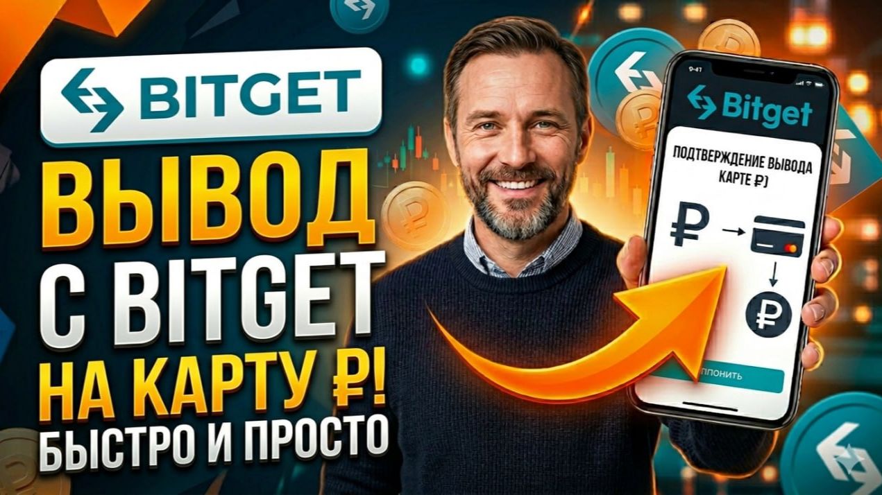 Как вывести деньги с Bitget (Битгет) на карту