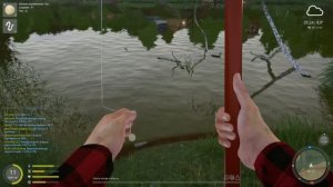 Russian Fishing 4 11 серия попробовал спининг, ловлю плотву, набираю уровень