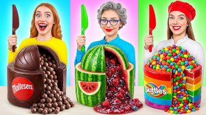 Кулинарный Челлендж# Я против Бабушки # Эпичные Лайфхаки и Рецепты от Bubba DO Challenge