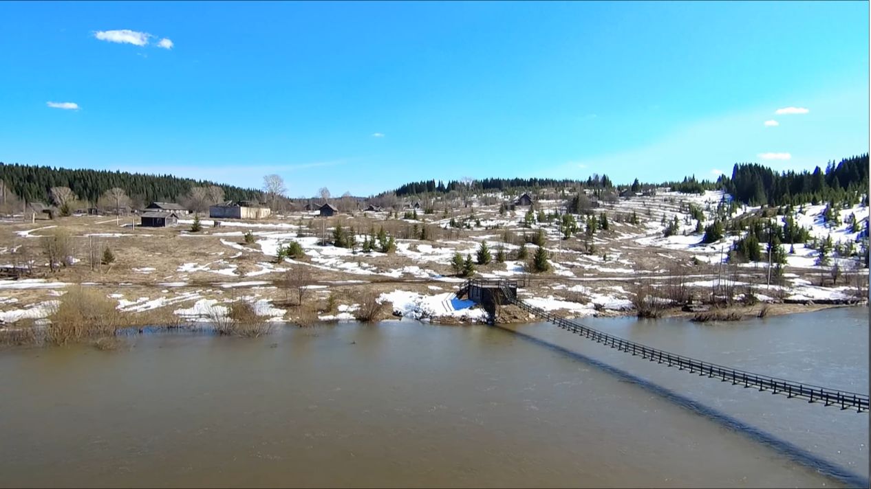 Сплав по реке Койва в половодье от моста перед Тёплой горой до Кусье - Александровского. Часть 5