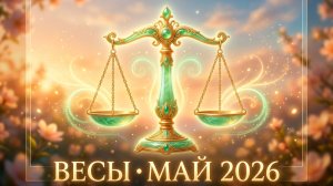 ВЕСЫ — Гороскоп май 2026: Красота как стратегия и тонкое равновесие ♎