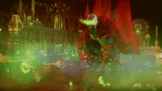 Mortal Kombat 11 Скорпион vs Спаун