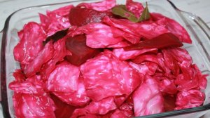 Квашеная Капуста со свеклой. Капуста Пелюстка