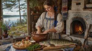СЕЛИГЕРСКИЙ РЫБНИК : рецепт пирога из судака в русской печи на закваске