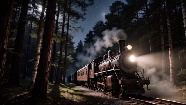 Звук поезда, стук колес для сна. 4 часа.