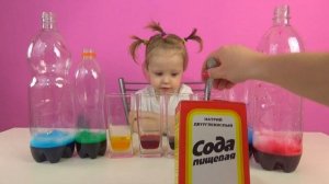 Цветная пена - Два самых лучших способа сделать вулкан