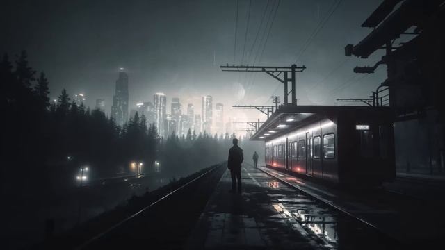 Wednesday Transit🔺A Cyberpunk Ambient Song For Those Who Travel Alone