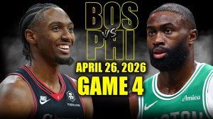27.04.2026 | ОБЗОР МАТЧА | 1/8 Финала | Филадельфия Сиксерс - Бостон Селтикс | Highlights