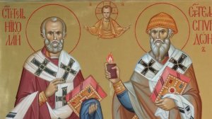 Молебен разным святым. Свято-Троицкий Александра Свирского монастырь.