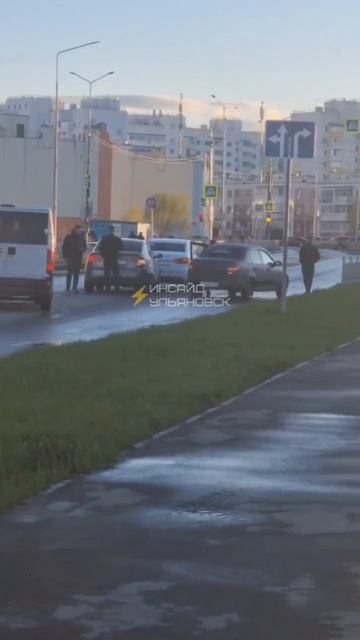 🚓🚗Сразу два аварии в одном месте. Участвуют 5 автомобилей в районе Ясново у Ленты