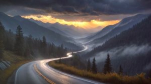 Power of the Mountains ｜ Epic Cinematic Ambient Guitar with Majestic Mountain Scenery-(1080p30)