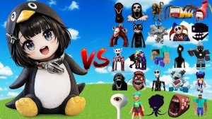 ГУГУ ГАГА ПИНГВИН ПРОТИВ НОВЫХ БОССОВ МАЙНКРАФТА | БИТВА МОБОВ В МАЙНКРАФТЕ