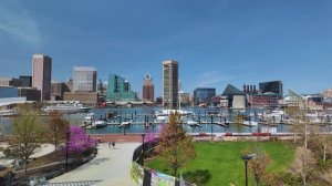 🇺🇸 Иннер-Харбор-Балтимор, Мэриленд, США / 2026 / 4K