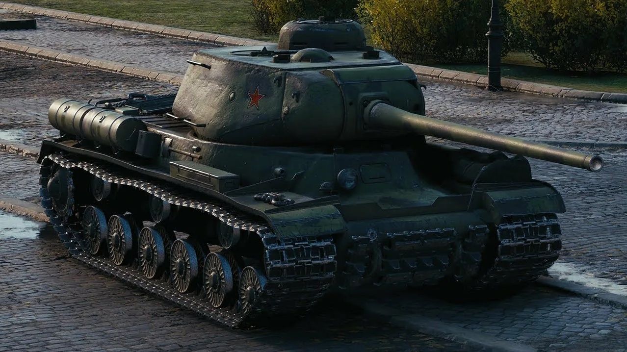 Советский танк ИС карта Энск