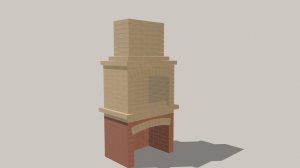 Shapr3D — 3D-моделирование кирпичной кладки печи-камина