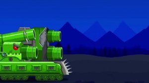 КВ44 и AMBULANCE MONSTER TRUCK неумолимы, но их соперники слишком сильны   Мультики про танки